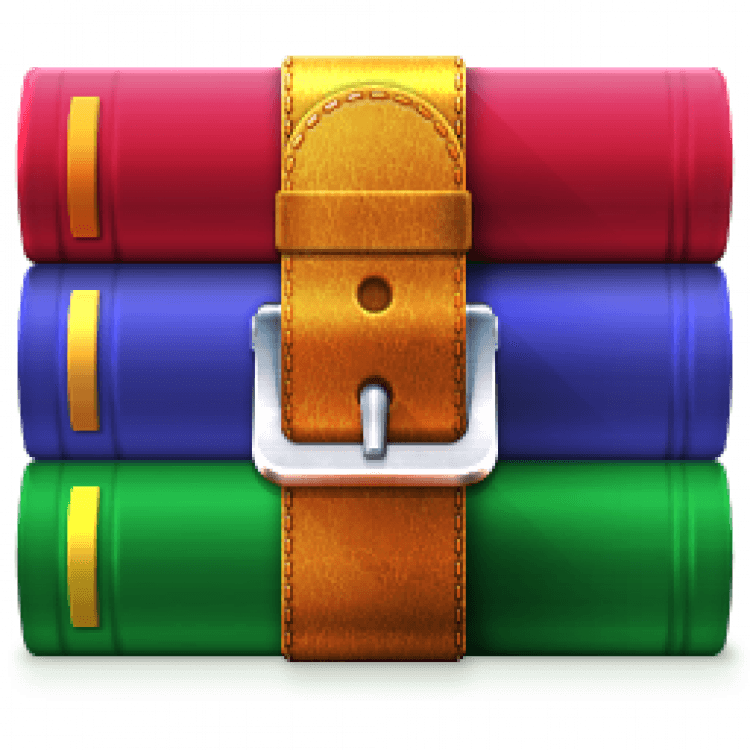 WinRAR file compression tool logo